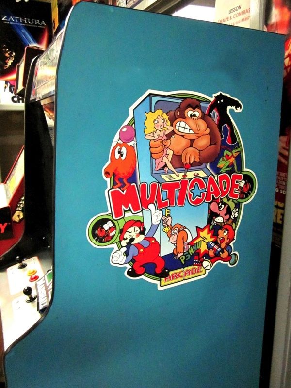 Arcade Multicade MAME Side Art & Marquee kit sideart  