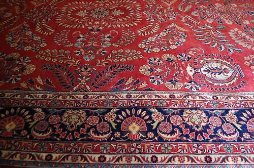 10x14 WOOL RUG PERSIAN SAROUK HANDMADE LARGE AREA NEW  