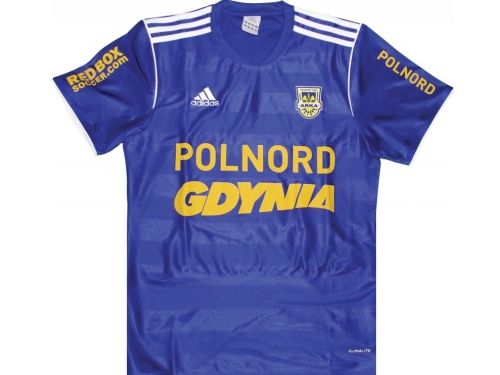 RARK06 Arka Gdynia home shirt   Adidas 2011 2012 jersey  