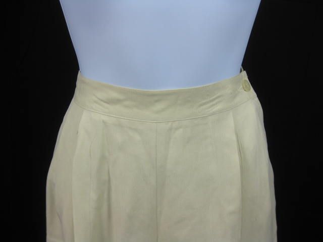 INC Yellow Tank Top And Shorts Outfit Sz M  