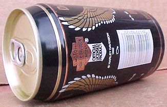 HARLEY DAVIDSON MOTORCYCLES BEER Can DAYTONA 1992, 1+  