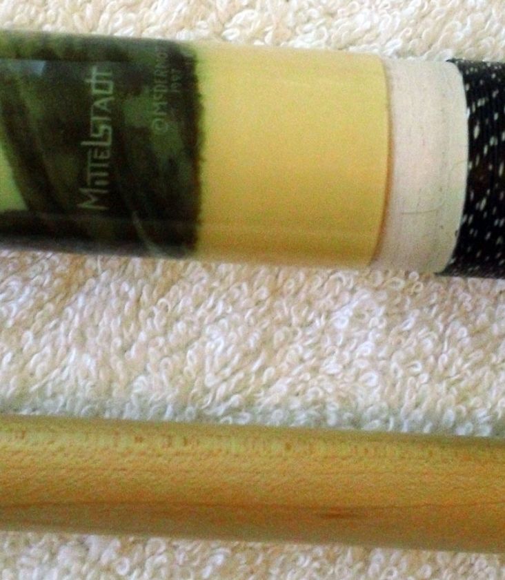 Retired McDermott M2WW White Wolf Pool Cue Stick Pro Series 2 Shaft 1 