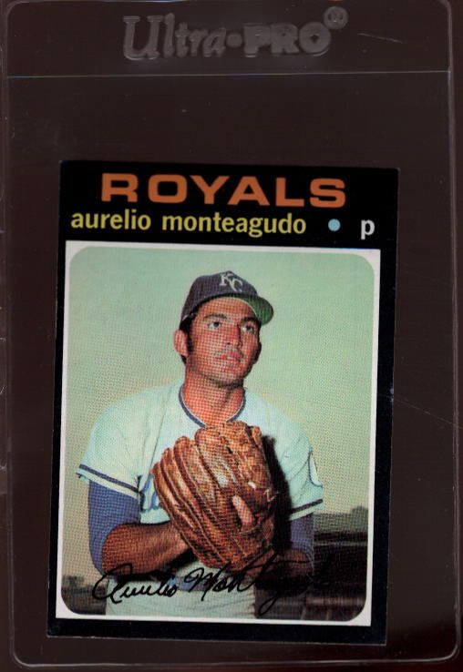 1971 TOPPS #129 AURELIO MONTEAGUDO NM *123075  