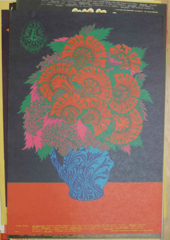 Avalon Oct 6   Oct 8 1967 Blue Cheer Rock Poster  