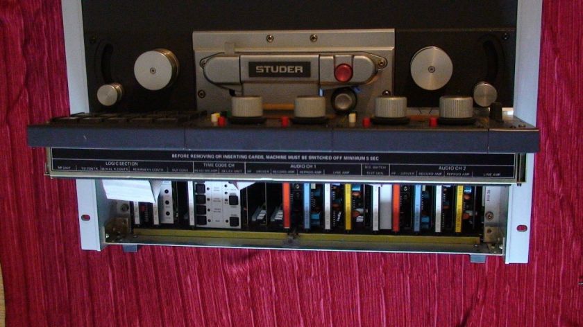 Studer A810 reel to reel recorder Butterfly , Trafoless , Stereo/Mono 