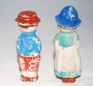 Lot 4 Japan Vintage Toy Dolls Bisque Figurine 1930s  