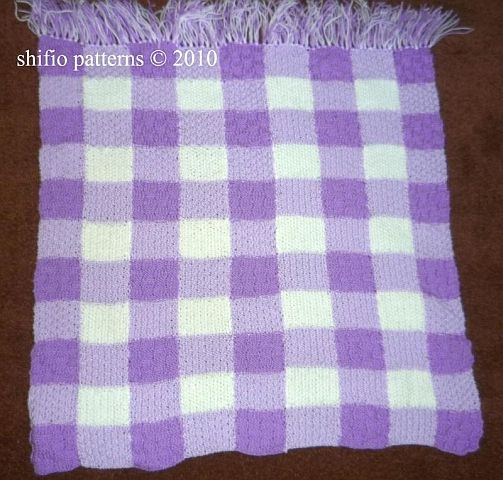 BABY KNITTING PATTERN BLANKET #161 by ShiFios Patterns  