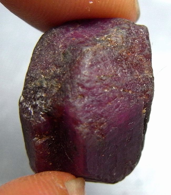 Gem Ruby Corundum Large Single Crystal rumd9ixa163  