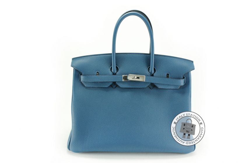 MPRS NEW HERMES BIRKIN COBALT TOGO BAG PHW  