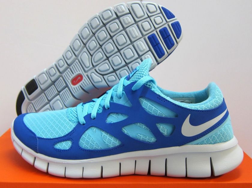   FREE RUN+ 2 RUNNING [443816 444] Tide Pool Blue Pure Platinum  