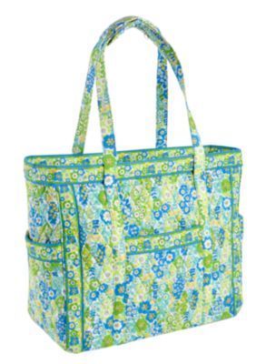   Bradley Get Carried Away Tote Bag Beach Pool Travel English Meadow