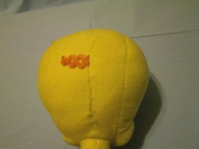 This NANCO LOONEY TUNES 2001 TWEETY BIRD BOXER PLUSH TOY is in GOOD 