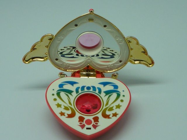 Sailor Moon Crisis Moon Compact Cosplay Locket brooch BANDAI Japan 