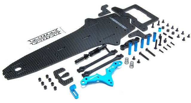 Tamiya F104 or F103 Exotek Carbon Fiber RACE F1R chassis conversion 