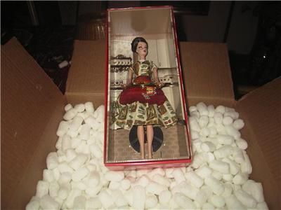 Thanksgiving Feast NRFB First Holiday Hostess LIMITED 2010 Barbie Fan 