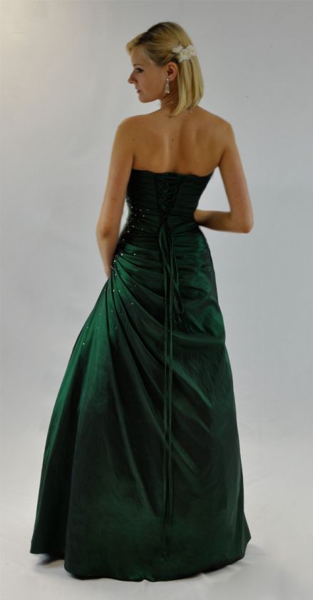 GORGEOUS CORSET BALL GOWN PROM PUFFY LONG EVENING DRESS  