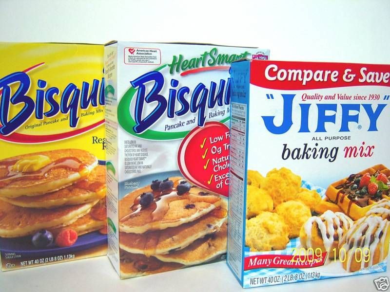 Jiffy or Bisquick All Purpose Baking Mix 2lb 8oz Box  