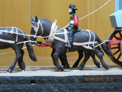 VINTAGE BUILT 20 MULE TEAM BORAX MODEL DETAILED REVELL REDLINE 