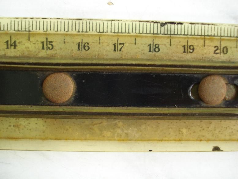 1940 VINTAGE GERMAN CELLULOID RULE BLAUPUNKT   RADIO  