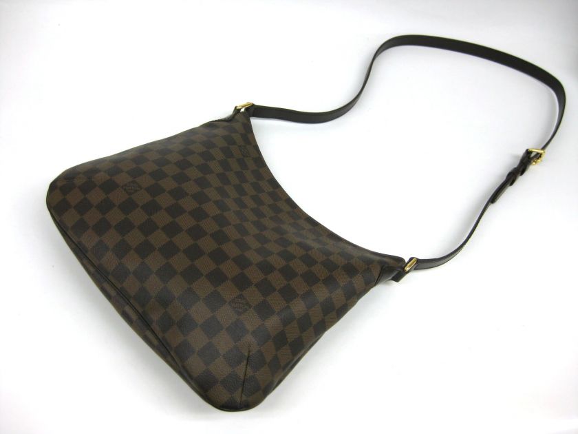 Auth LOUIS VUITTON BLOOMSBURY PM SHOULDER BAG DAMIER EBENU N42251 