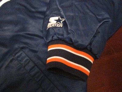   80s Starter Mens Detroit Tigers MLB Baseball Satin Swag Jacket Sz XL