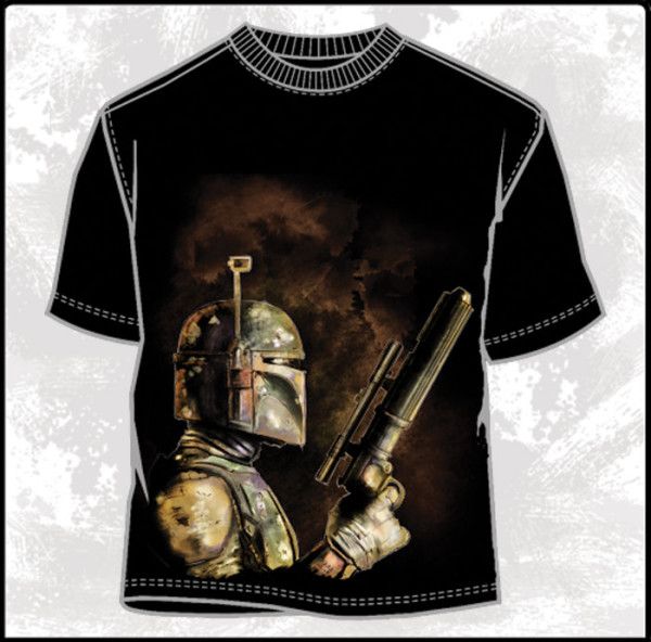 Star Wars Boba Fett, The Bounty Hunter T Shirt, NEW  