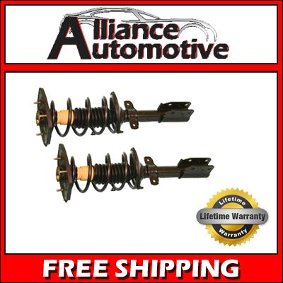 Rear Pair Complete Strut Shock Coil Spring Quick Unit  