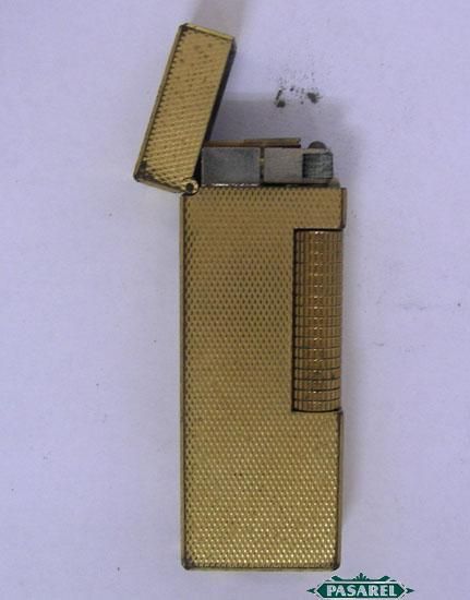 Vintage Dunhill Gold Butane Pocket Lighter Switzerland  