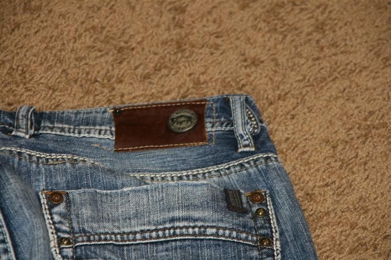 Buffalo Kasey Denim Bootcut Jeans Sz 33 x 33  