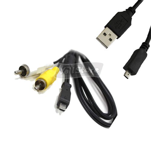 USB+AV A/V Cable Cord For Kodak Easyshare MD853,MD863  