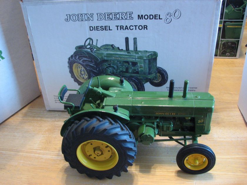 1993 STEPHAN JOHN DEERE 80 WIDE FRONT TRACTOR (HIGH DETAIL).MINT 