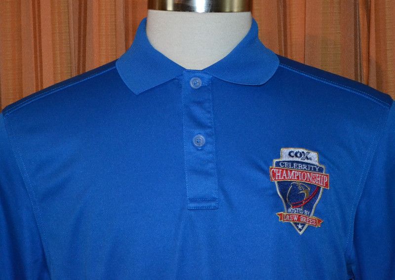 Callaway X SERIES COX CELEBRITY CHAMPIONSHIP BREES GOLF POLO SHIRT 