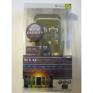 iPhone 3G / 3Gs Solar Charger Battery Case  