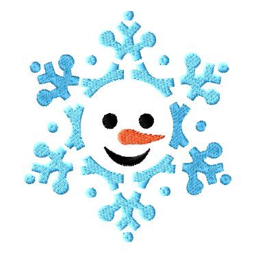 Snowflakes machine embroidery designs 4x4 hoop  