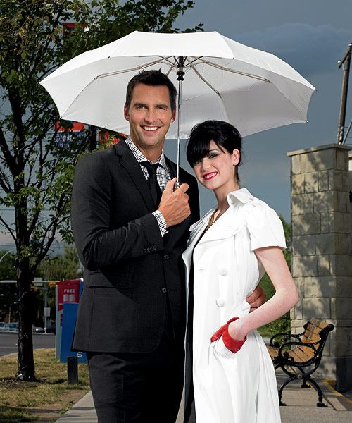 RAIN, SNOW, SUN PARASOL WEDDING Just Married UMBRELLA 068180001675 