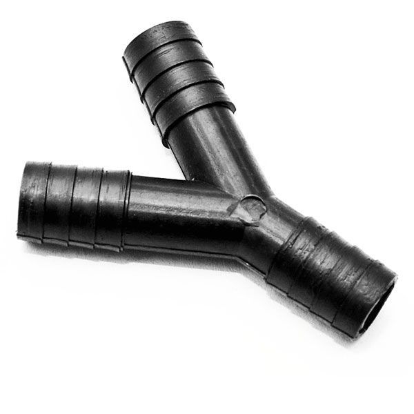 STANDARD 3/4 INCH PVC Y CONNECTOR BOAT HOSE FITTING  