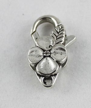 20pcs Tibetan Silver flower lobster clasp clasp34  