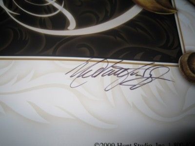 Believe in New Orleans, signed by Hartley & Thomas NFL  