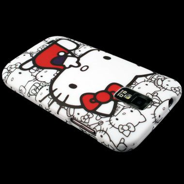 Case+Screen Protector for Samsung Galaxy S II T Mobile Hello Kitty 