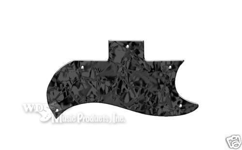 NEW   Pickguard For Gibson SG Standard   BLACK PEARL  