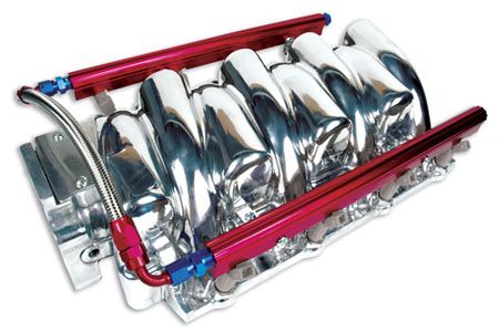 Chevy LS1 EFI Typhoon Race Intake Manifold Satin  