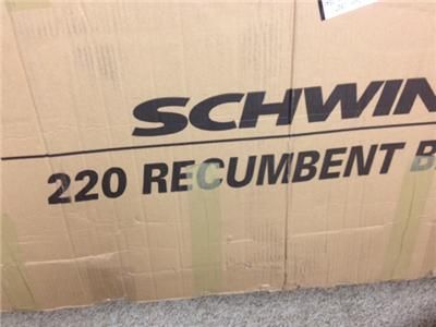 Schwinn 220 Recumbent Exercise Bike (2012 Model)  