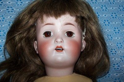 1912 HERTEL & SCHWAB 24 BISQUE DOLL #136 9  