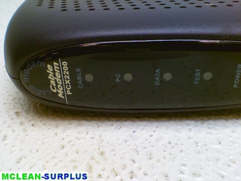 Toshiba DOCSIS Cable PCX2200 (DAZ8817F R) Modem POWERS UP 