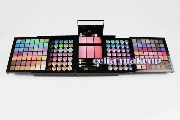 168 Ultra Shimmer Eye Shadow Blush Lip Palette 177 PE36  