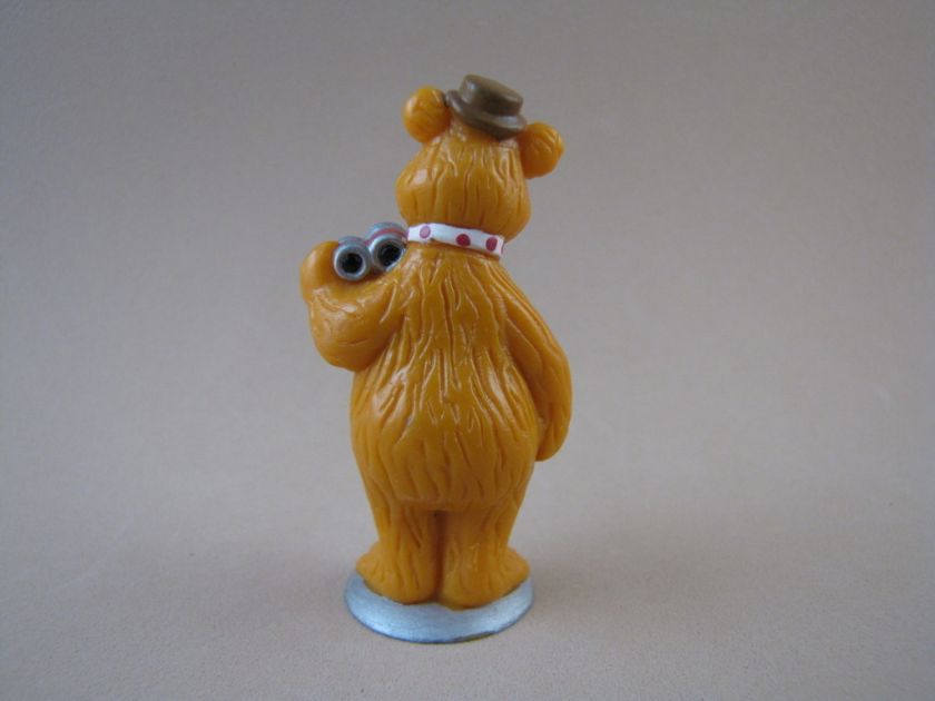 FOZZIE BEAR PVC FIGURE Muppet Show Binoculars 2 Weetos Cereal Premium 