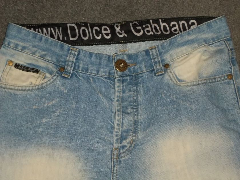 MENS DOLCE&GABBANA JEANS~SIZE31X32  