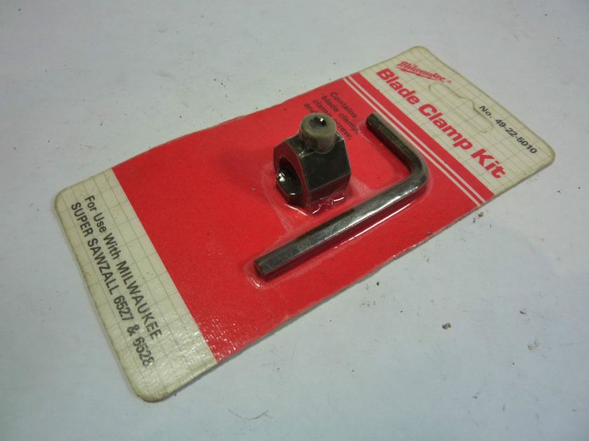 Milwaukee 49 22 5010 Sawzall Blade Clamp  NEW   