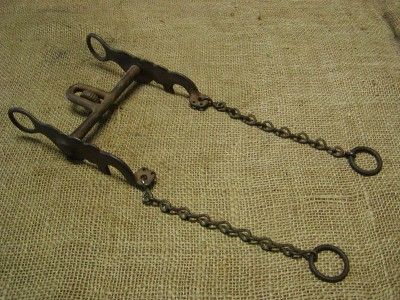 Vintage Iron Horse Harness Bit  Antique Bridles Old  