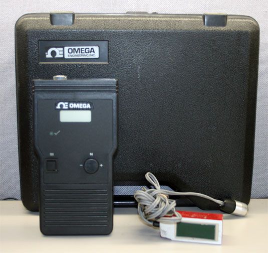 Omega FD10 Portable Non Invasive Flowmeter Flow Meter  